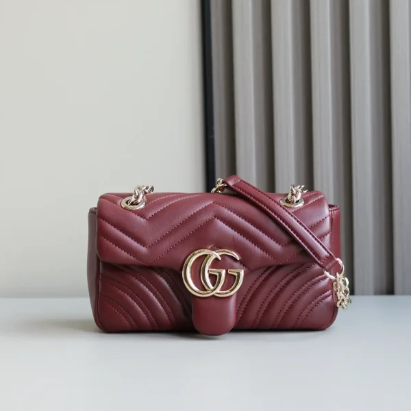 Gucci Marmont Quilted Chain Shoulder Bag image 1