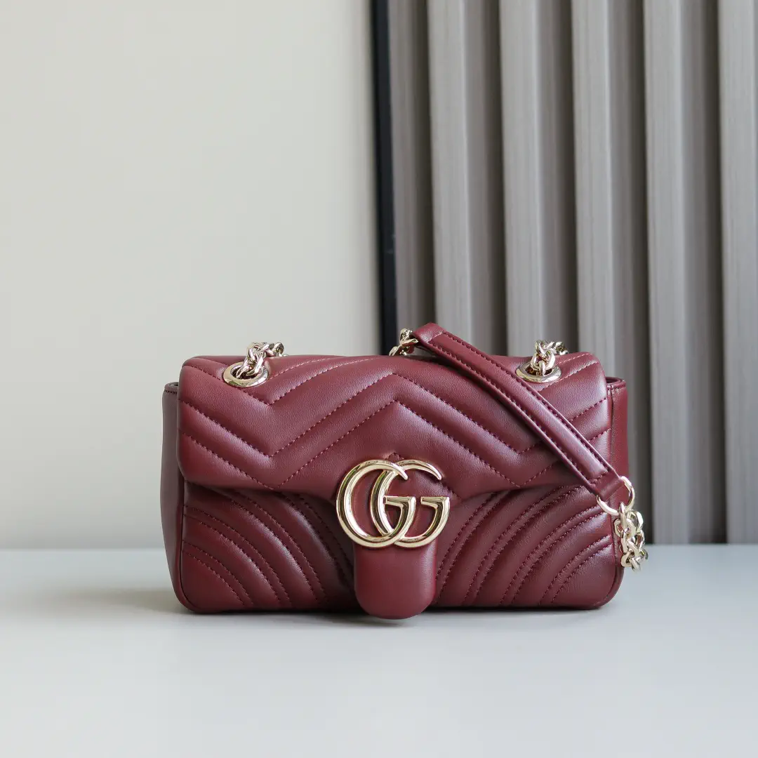 Gucci Marmont Quilted Chain Shoulder Bag image 1