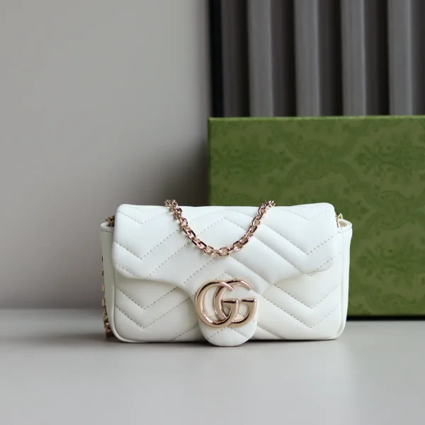 Gucci Marmont Mini Quilted Chain Shoulder Bag image 1