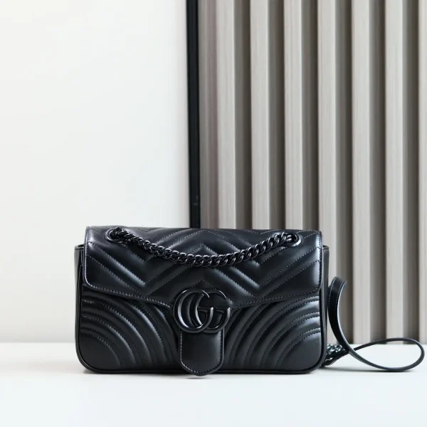 Gucci GG Marmont Quilted Chain Shoulder Bag image 1