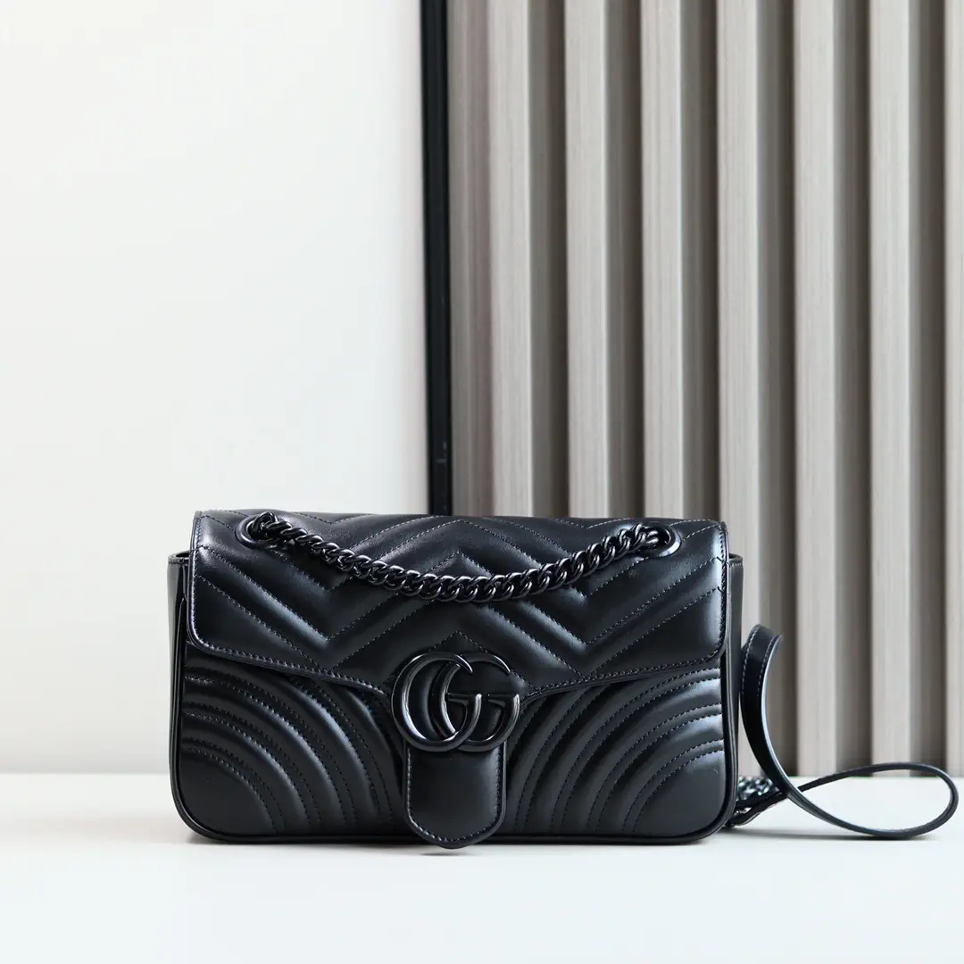 Gucci GG Marmont Quilted Chain Shoulder Bag image 1