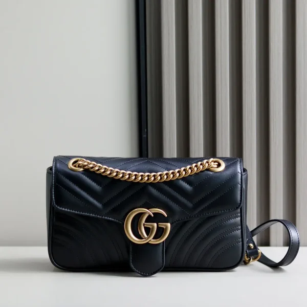 Gucci GG Marmont Quilted Chain Shoulder Bag image 1