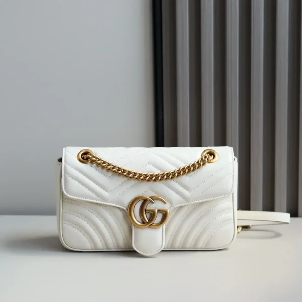Gucci GG Marmont Quilted Chain Shoulder Bag image 1