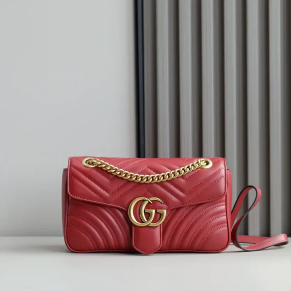 Gucci GG Marmont Quilted Chain Shoulder Bag image 1