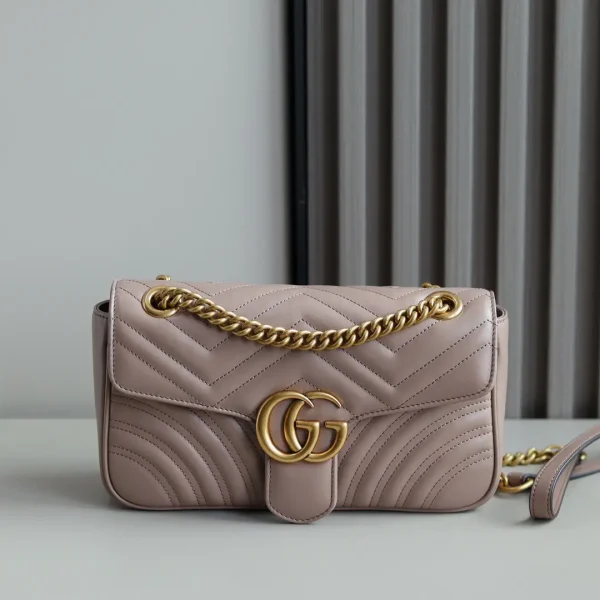 Gucci GG Marmont Quilted Chain Shoulder Bag image 1