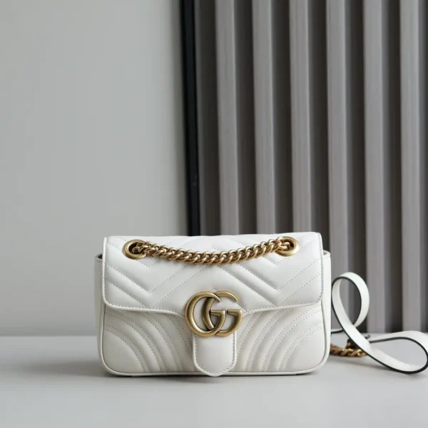 Gucci GG Marmont Quilted Chain Shoulder Bag image 1