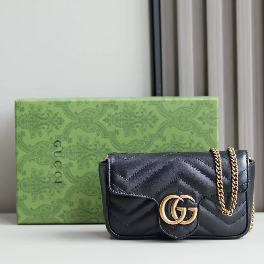 Gucci GG Marmont Nano Chain Crossbody Bag image 1