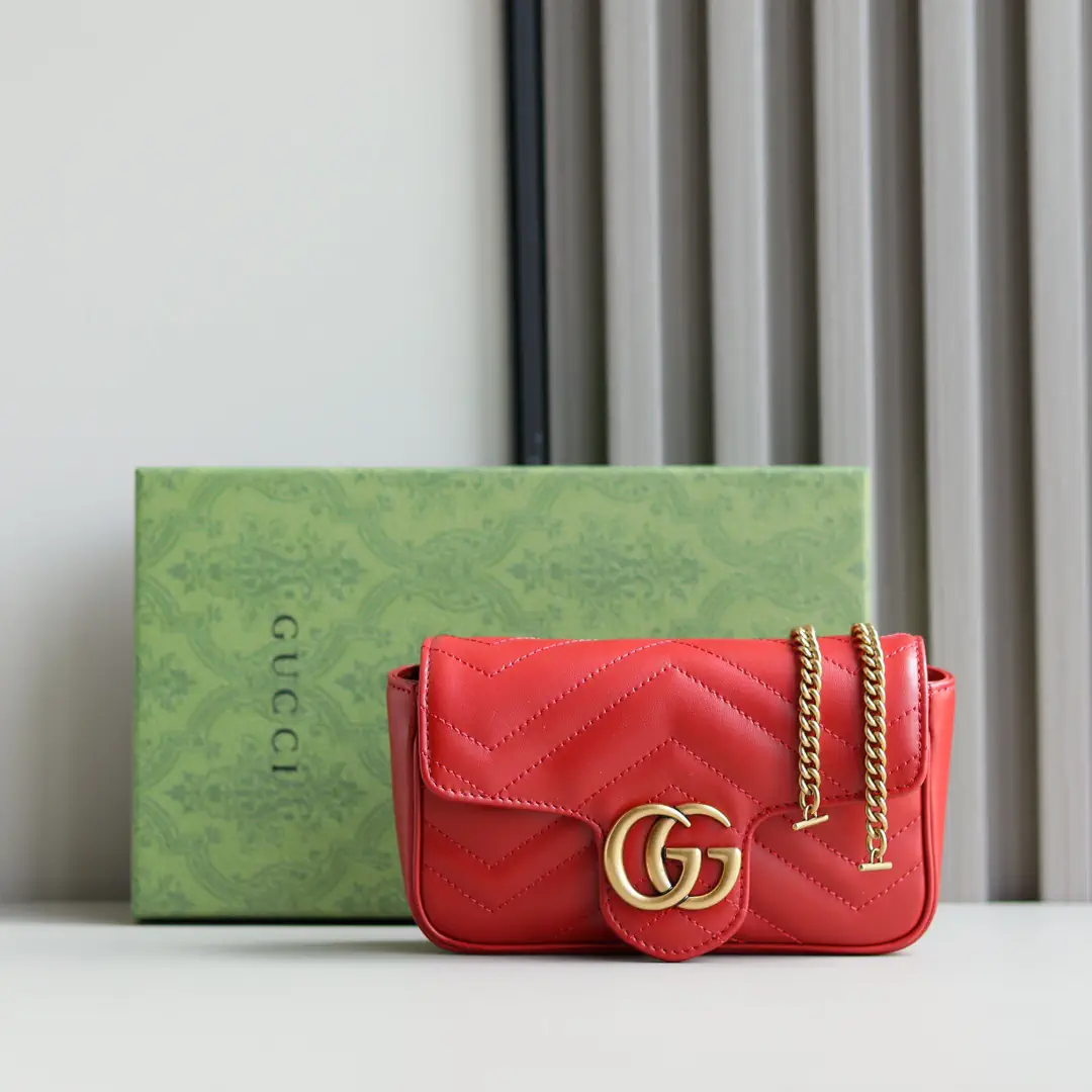 Gucci GG Nano Quilted Chain Bag image 1