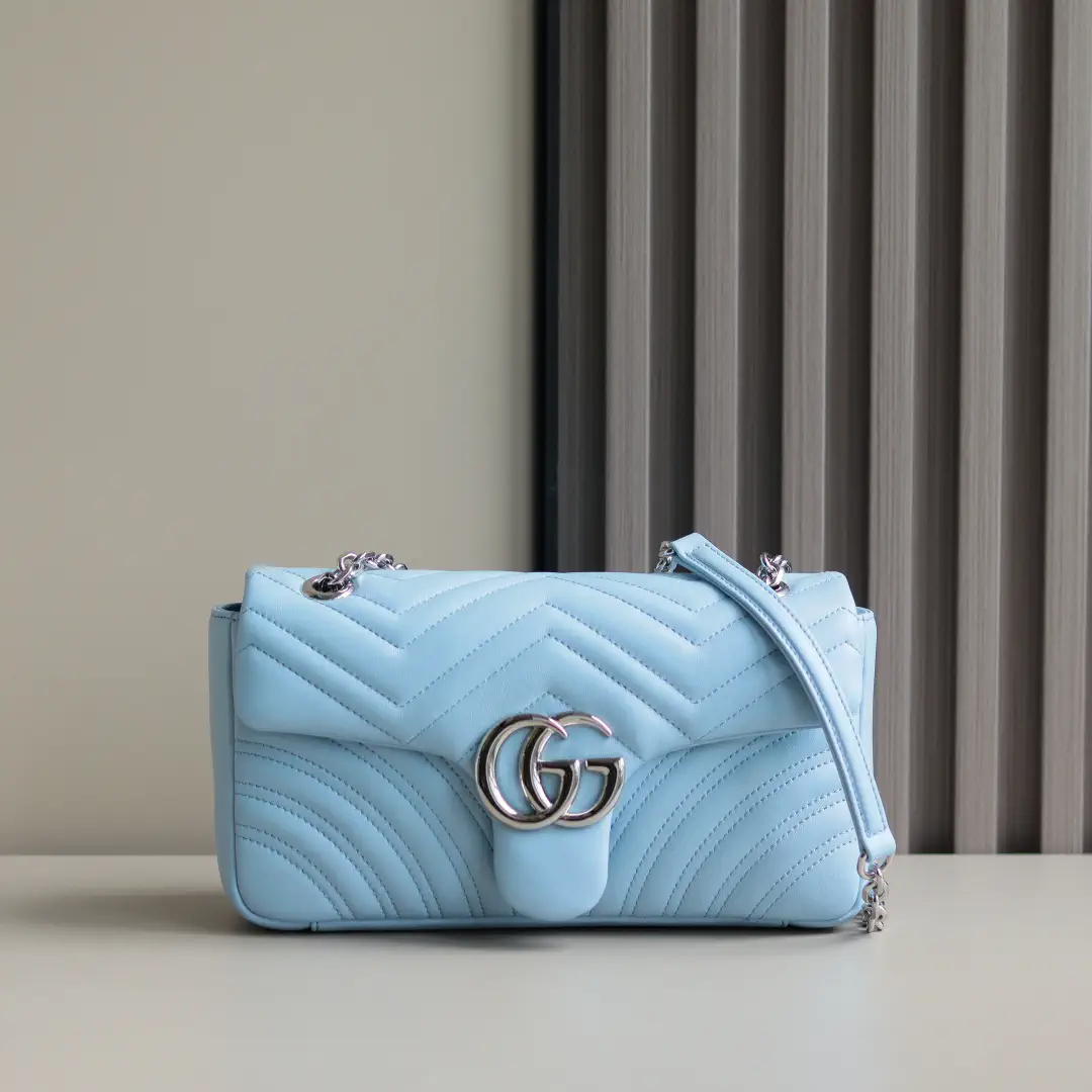 Gucci Marmont Quilted Chain Shoulder Bag image 1