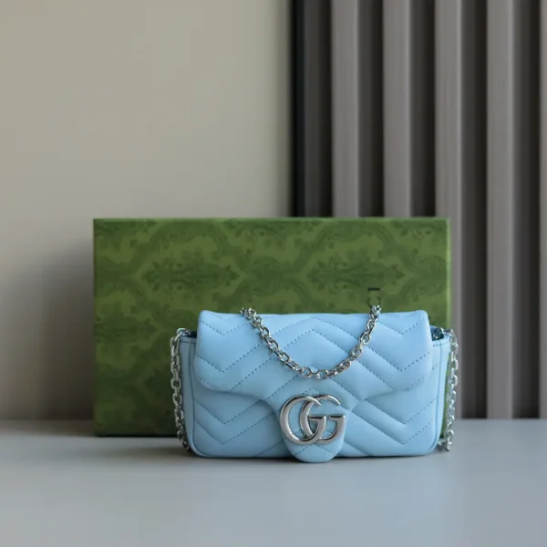 Gucci Marmont Mini Quilted Chain Shoulder Bag image 1