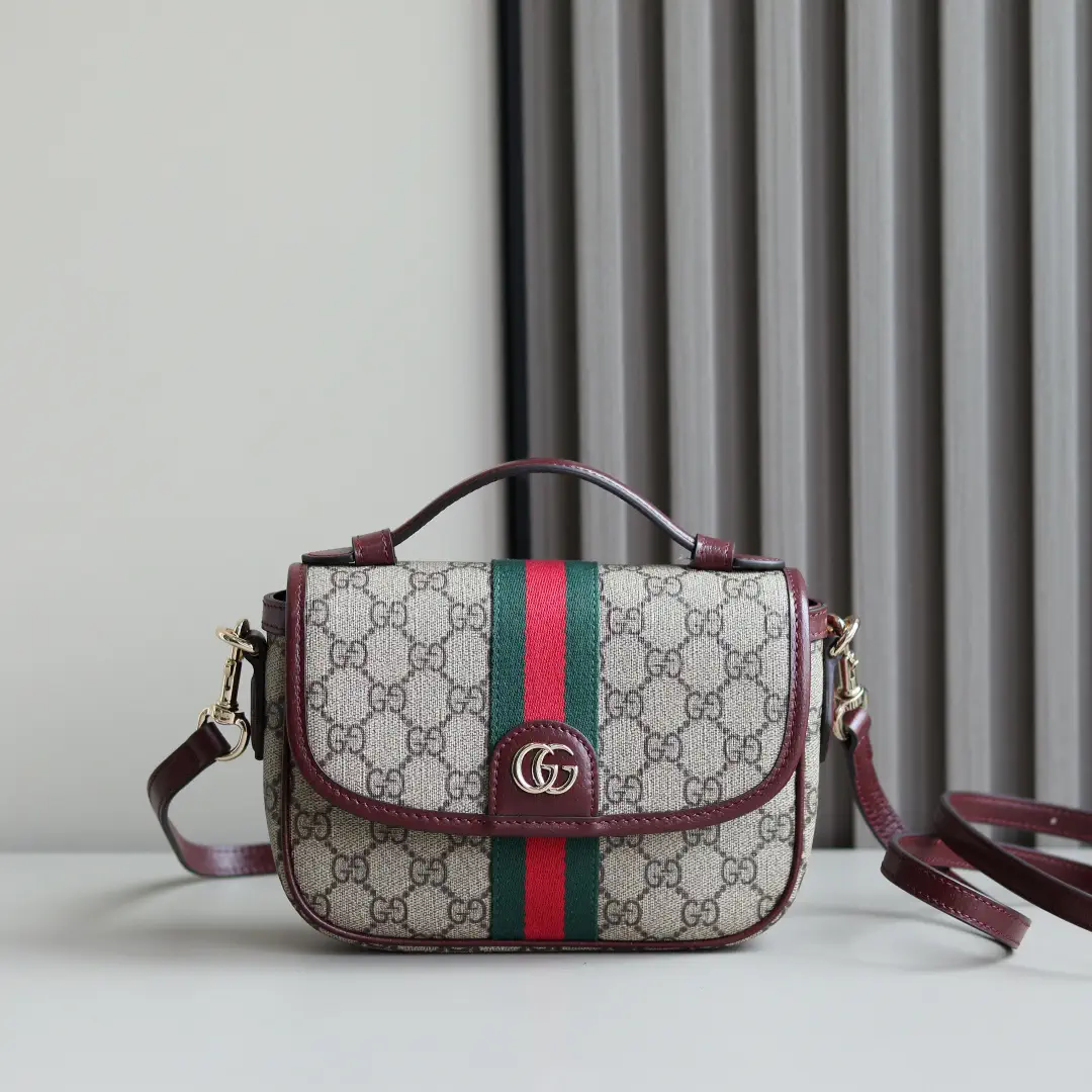 Gucci Ophidia Monogram Top Handle Crossbody Bag image 1