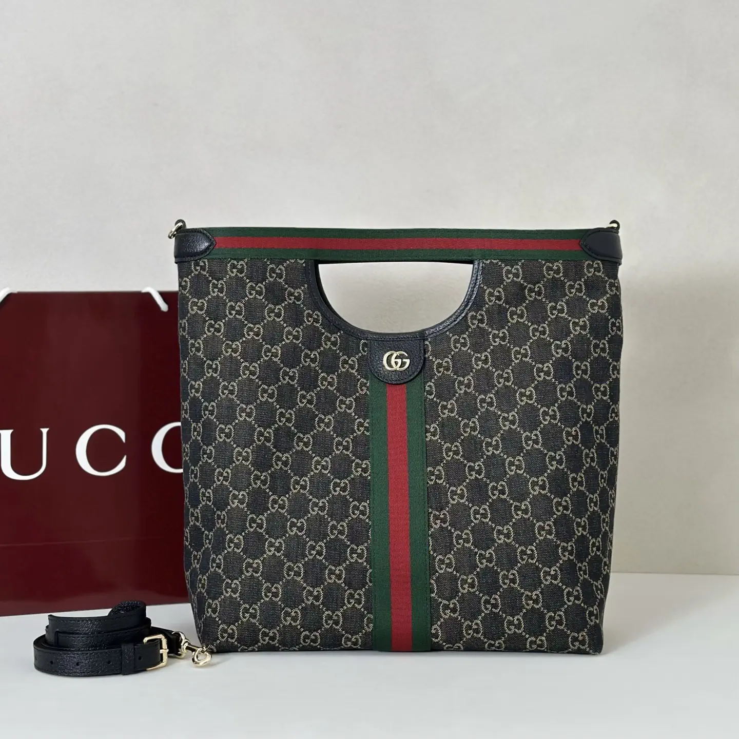 Gucci Monogram Tote Bag image 1