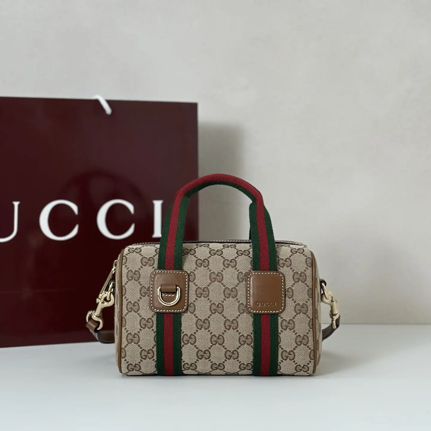 Gucci Monogram Top Handle Bag image 1