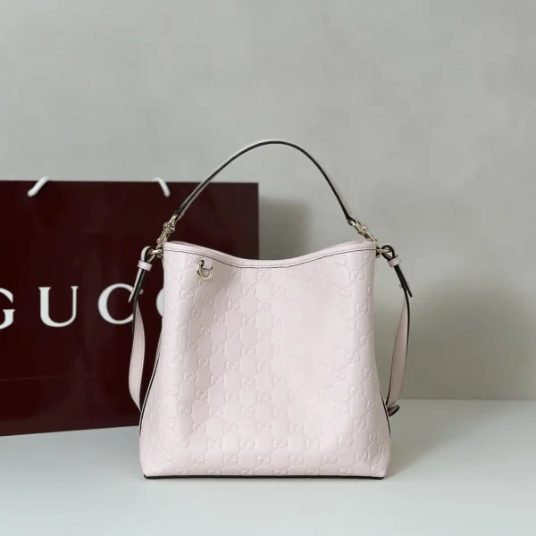 Gucci Embossed Monogram Bucket Bag image 1