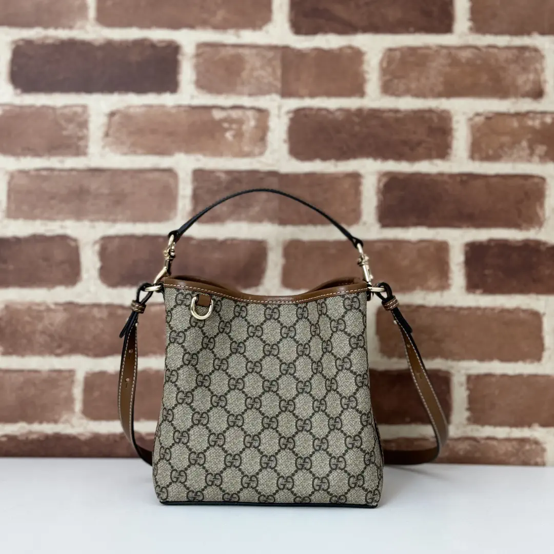 Gucci Monogram Bucket Bag image 1