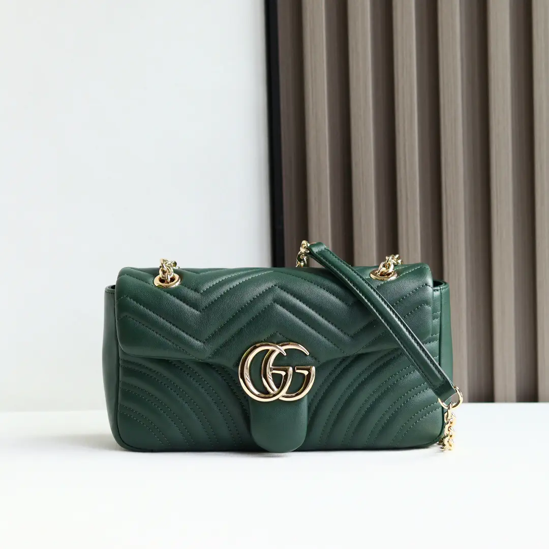 Gucci Marmont Quilted Leather Shoulder Bag image 1