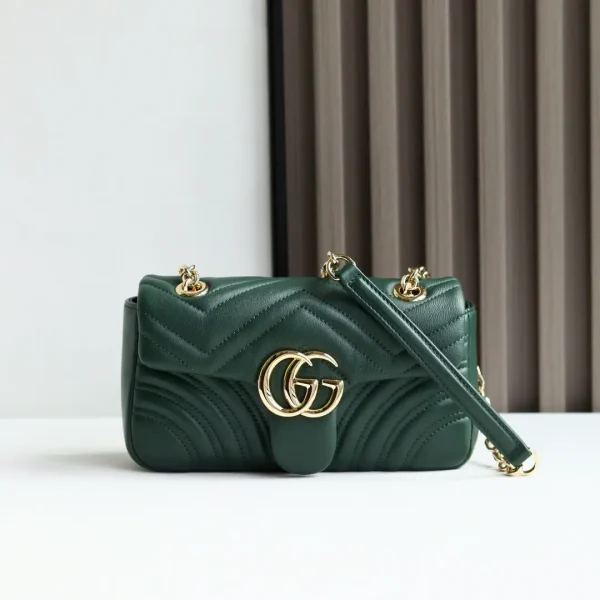 Gucci Marmont Quilted Leather Shoulder Bag image 1