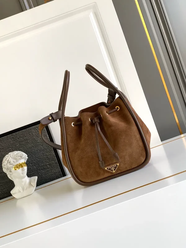 Prada Suede Bucket Bag image 1