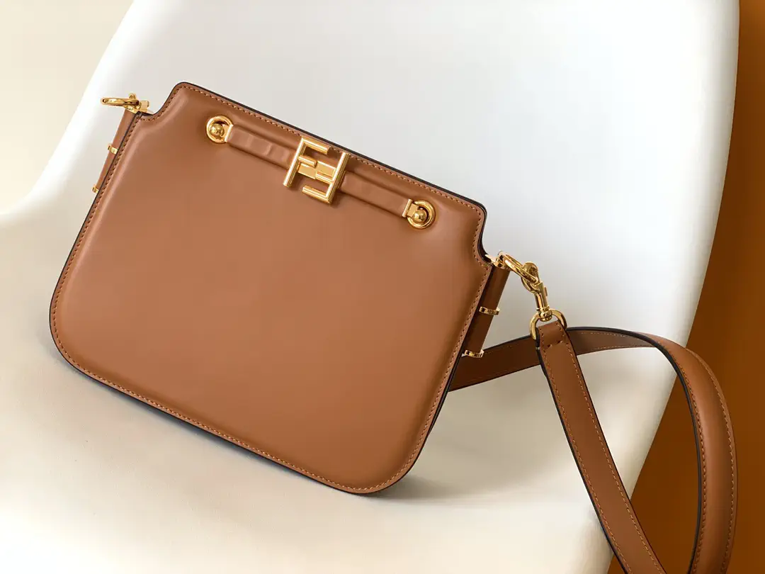 FENDI Touch Leather Crossbody Bag image 1