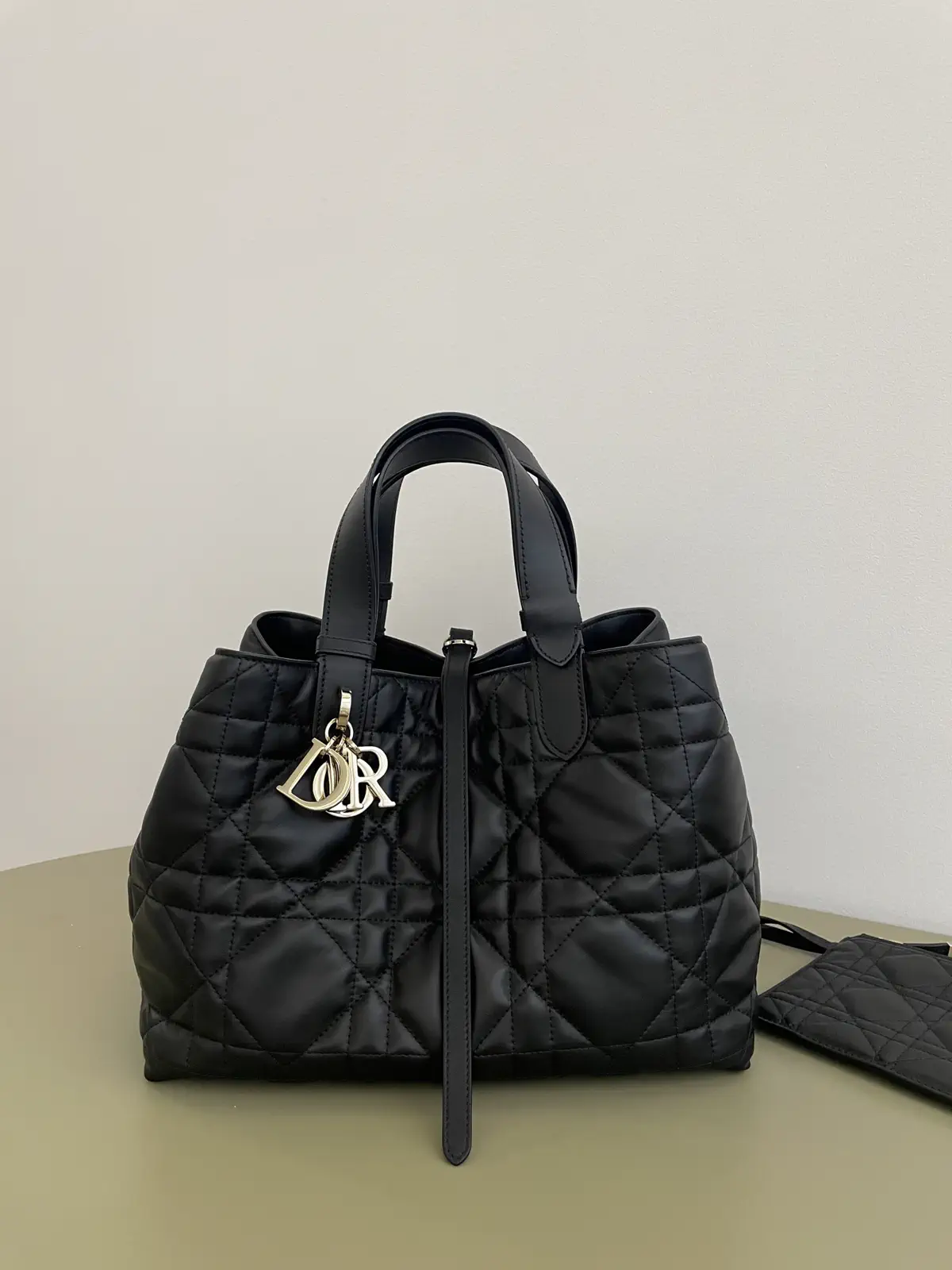 Dior Quilted Top Handle Bag image 1
