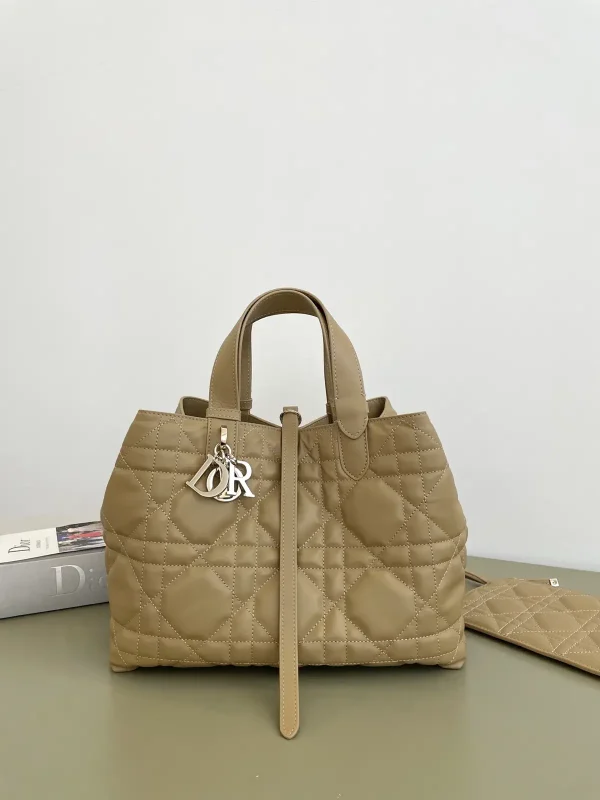 Dior Quilted Top Handle Bag image 1