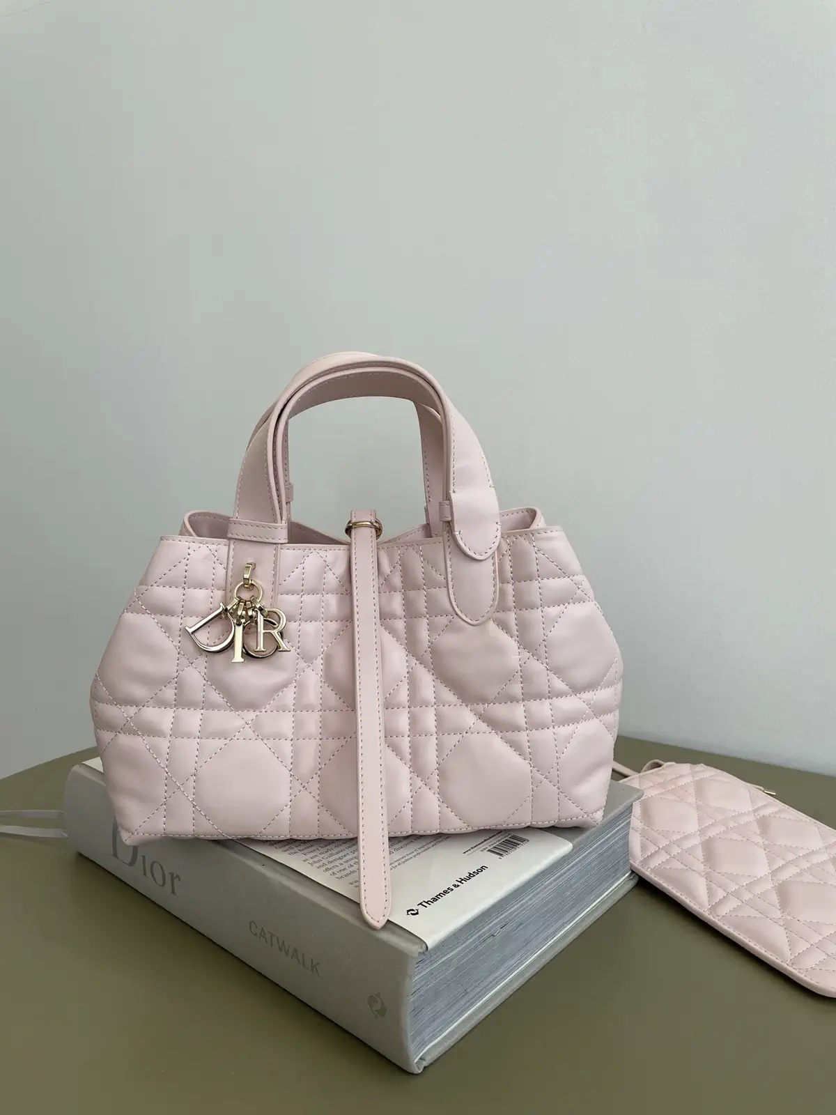 Dior Quilted Top Handle Bag image 1