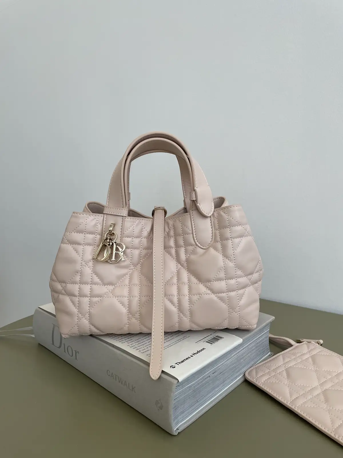 Dior Quilted Top Handle Bag image 1
