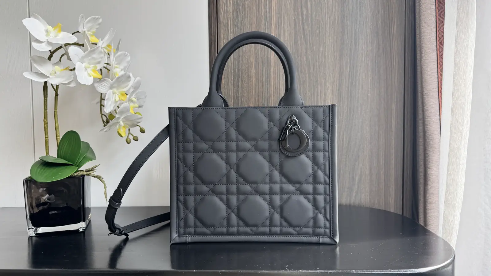 Dior Quilted Tote Bag image 1