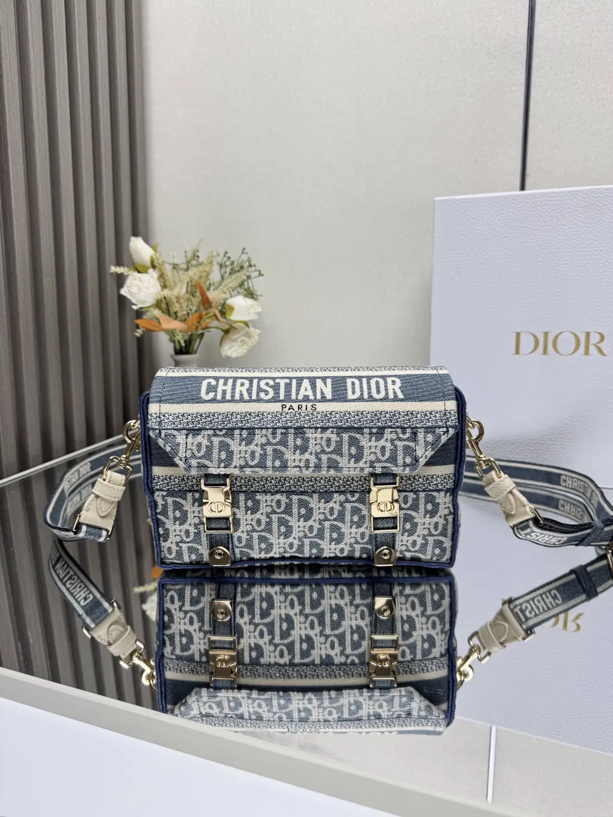 Dior Monogram Messenger Bag image 1