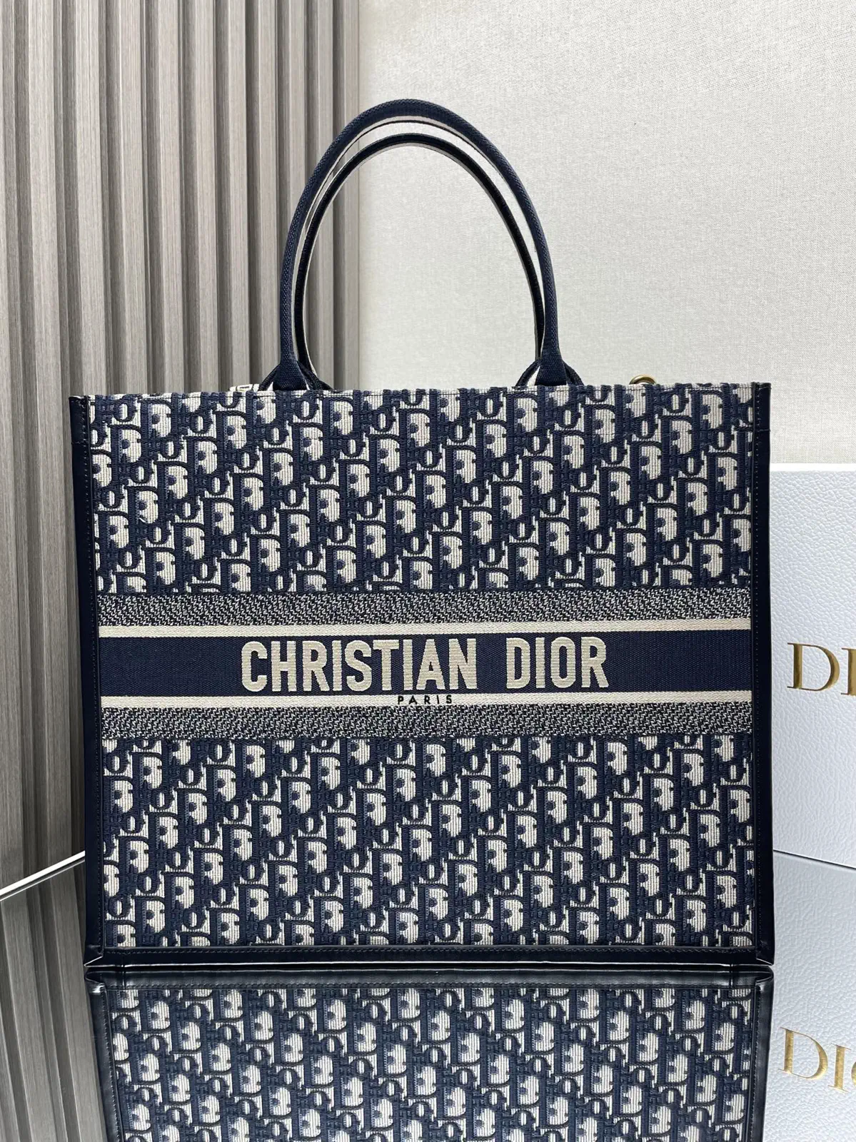 Dior Monogram Book Tote Bag image 1
