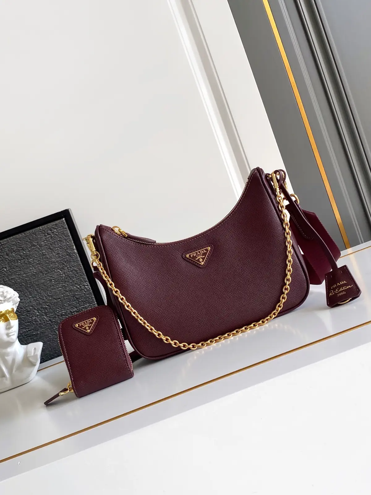 Prada Re-Edition 2005 Hobo Shoulder Bag image 1