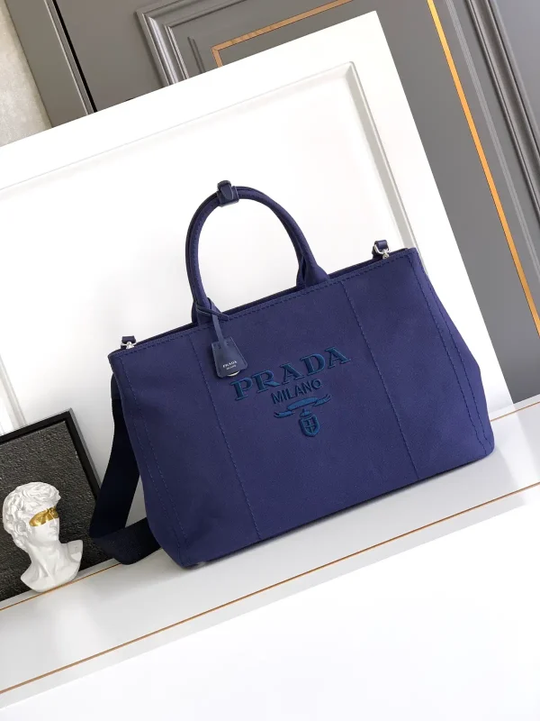 Prada Canvas Tote Bag image 1
