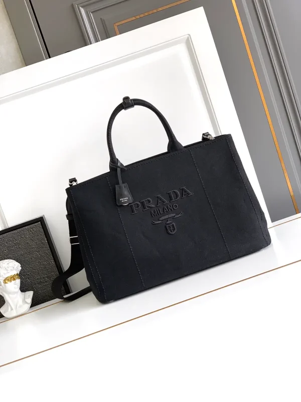 Prada Canvas Tote Bag image 1