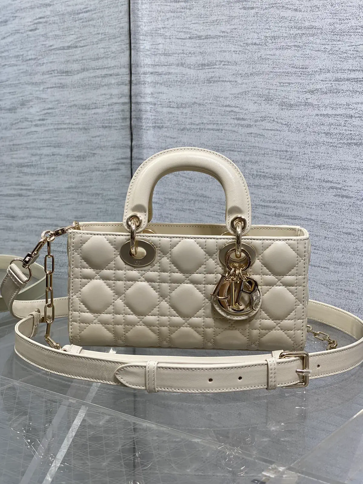Dior Quilted Top Handle Bag image 1