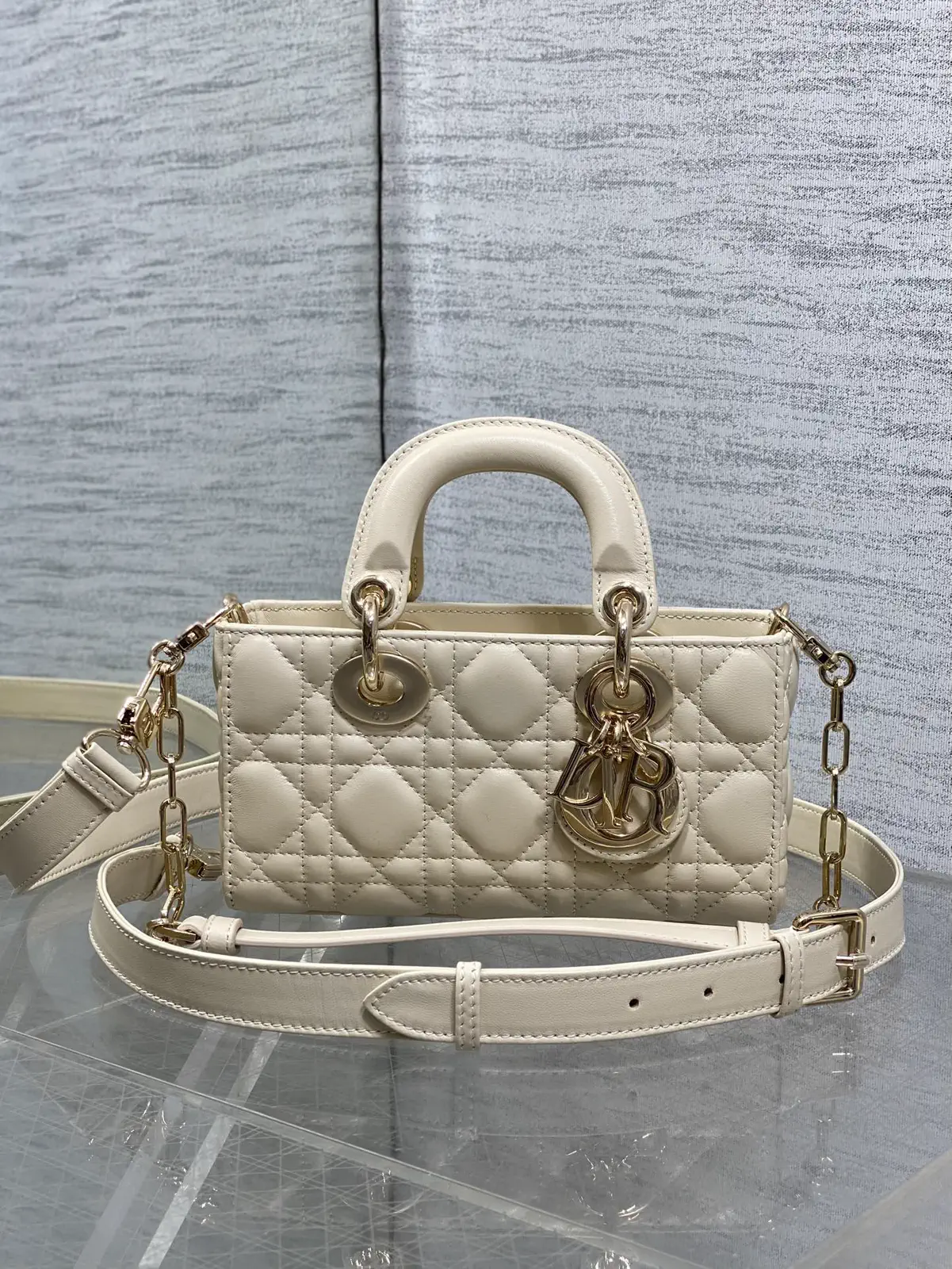 Dior Quilted Mini Top Handle Bag image 1