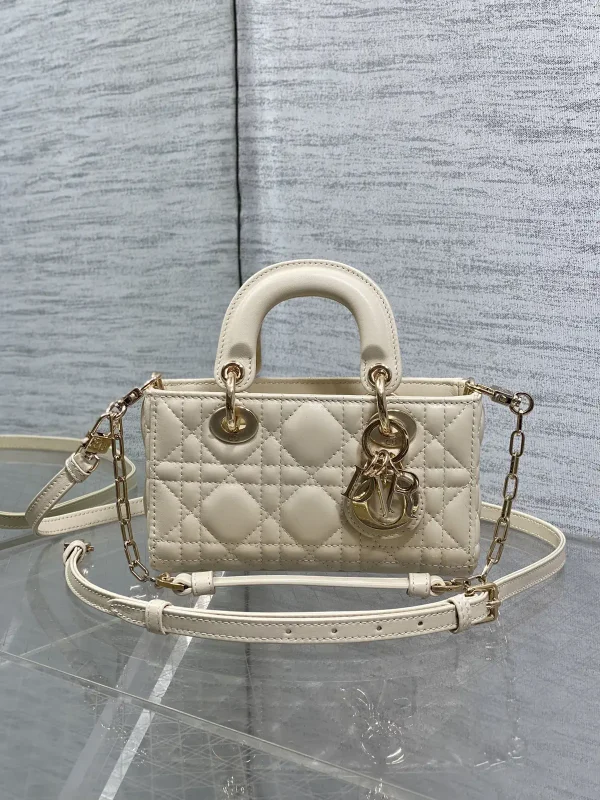 Dior D-Joy Quilted Top Handle Bag image 1