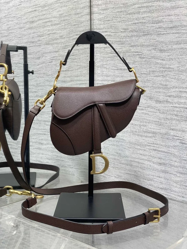 Dior Saddle Bag with Detachable Adjustable Strap image 1