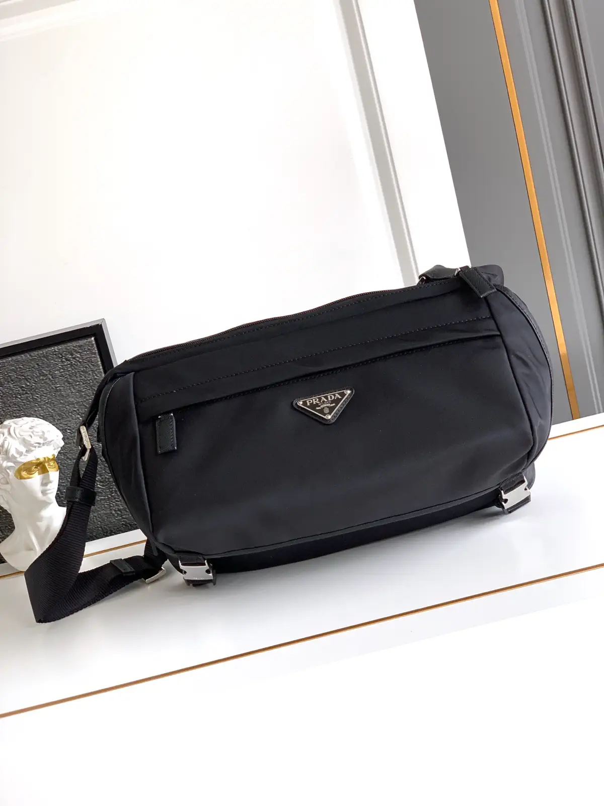Prada Flap Messenger Shoulder Bag image 1