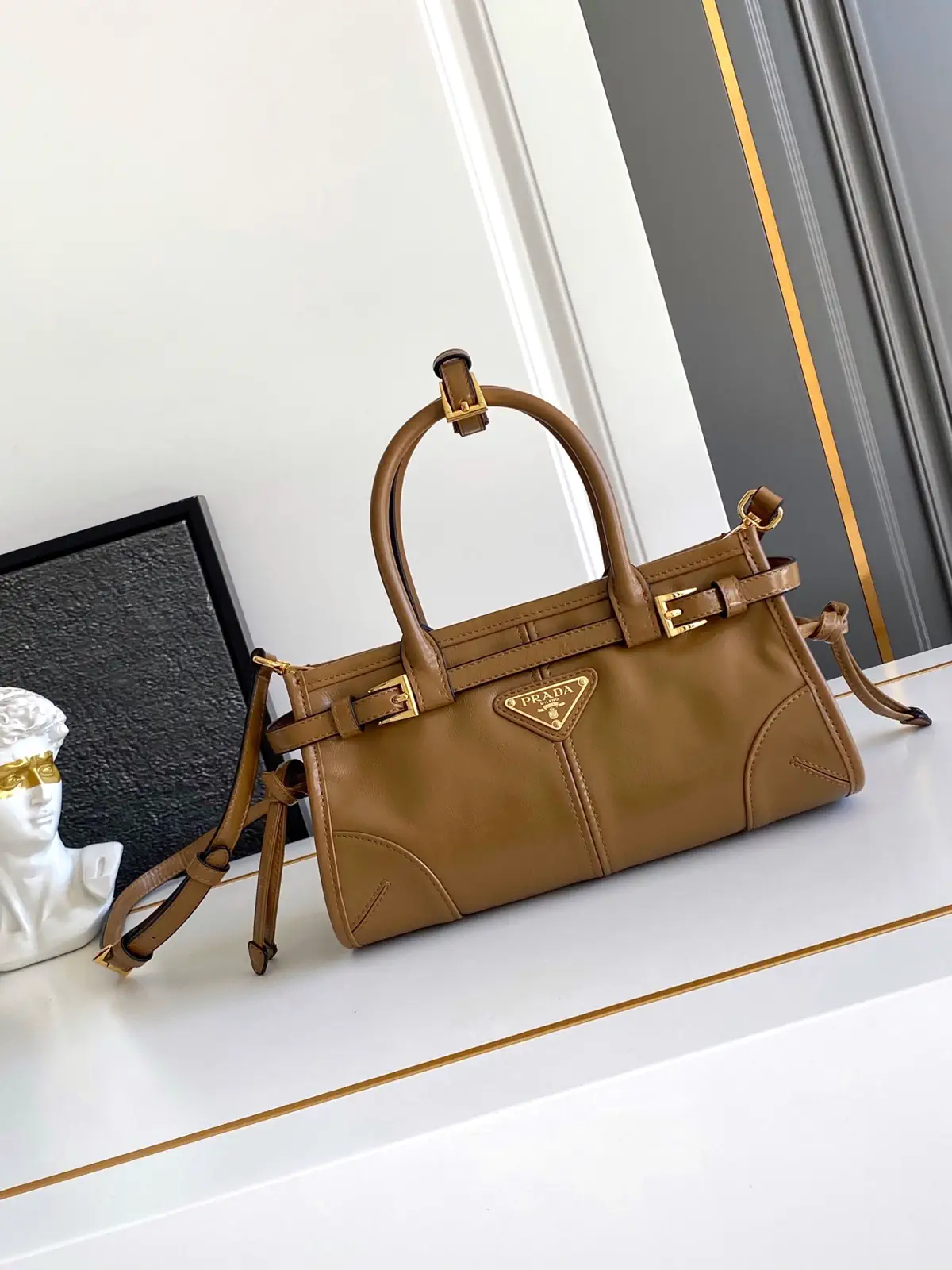Prada Mini Top Handle Crossbody Bag image 1