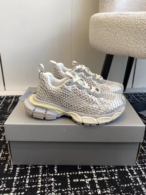 3XL Rhinestone Mesh Sneakers image 1