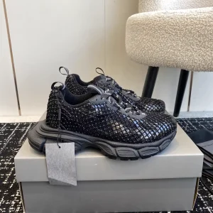 3XL Sneaker Rhinestone Mesh Chunky Sneakers image 1