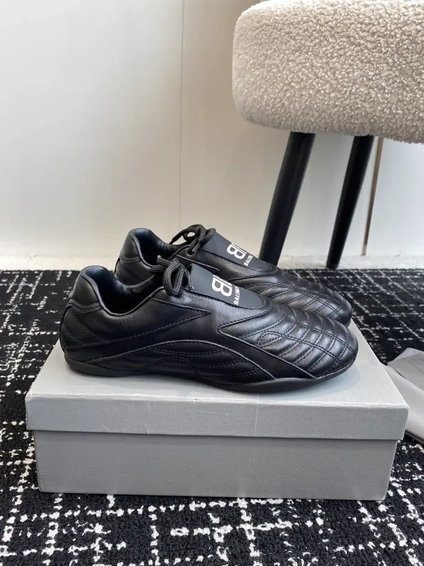 Quilted Leather Casual Sneakers image 1