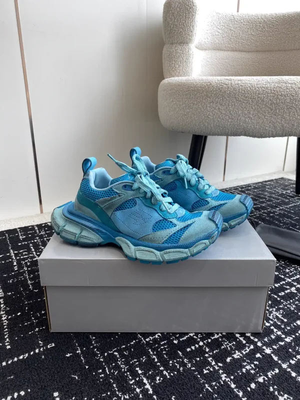 Balenciaga 3XL Distressed Chunky Running Shoes image 1