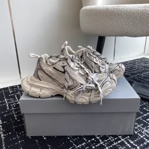 Balenciaga 3XL Distressed Canvas Dad Sneakers image 1