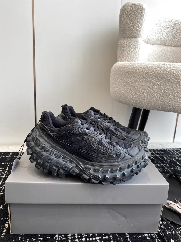 Balenciaga Defender Chunky Sole Sneakers image 1