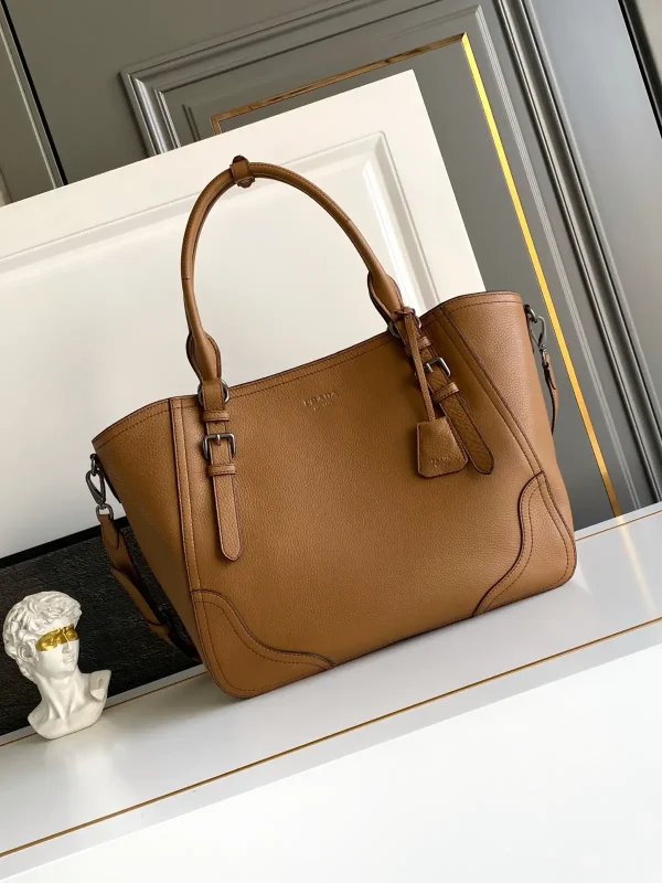 Prada Leather Top Handle Bag image 1