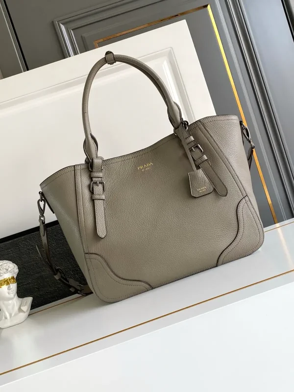Prada Leather Top Handle Bag image 1