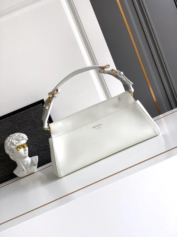 Prada Leather Top Handle Bag image 1