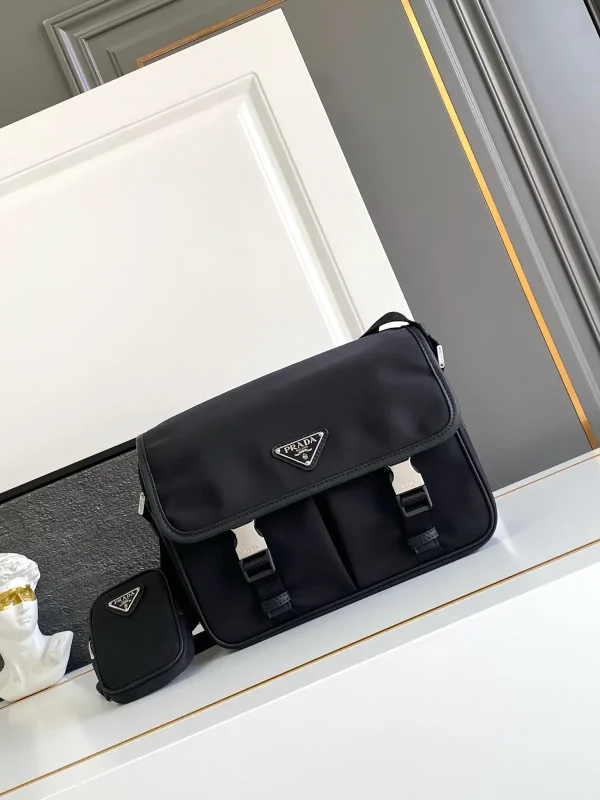 Prada Nylon Flap Crossbody Bag image 1