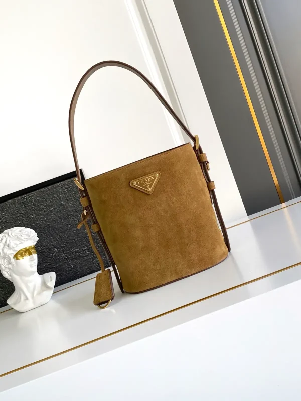 Prada Suede Bucket Bag image 1